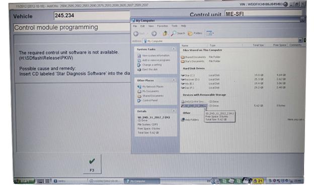 V2012.11 MB SD Connection compact 4étoiles supportant la programmation hors ligne 4