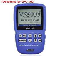 100 jetons d 'un calculateur de code PIN pour véhicule VPC - 100 portatif