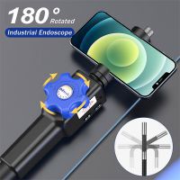 Caméra endoscopique de voiture de 8,5 mm 180 degrés de direction caméra endoscopique industrielle pour LED de voiture 8 pour iPhone Android PC