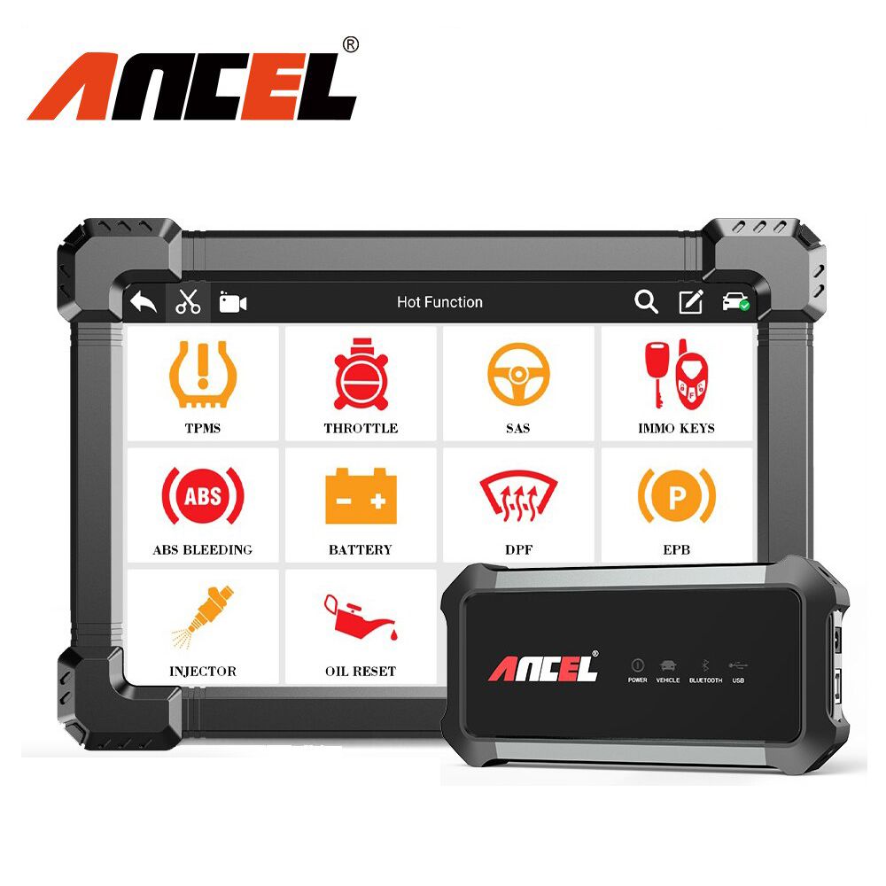 Ancel X7 OBD2 Automotive scanner Professional obd scanner système complet ABS Oil EPB DPF Reset Bluetooth compatible Diagnosis Tool