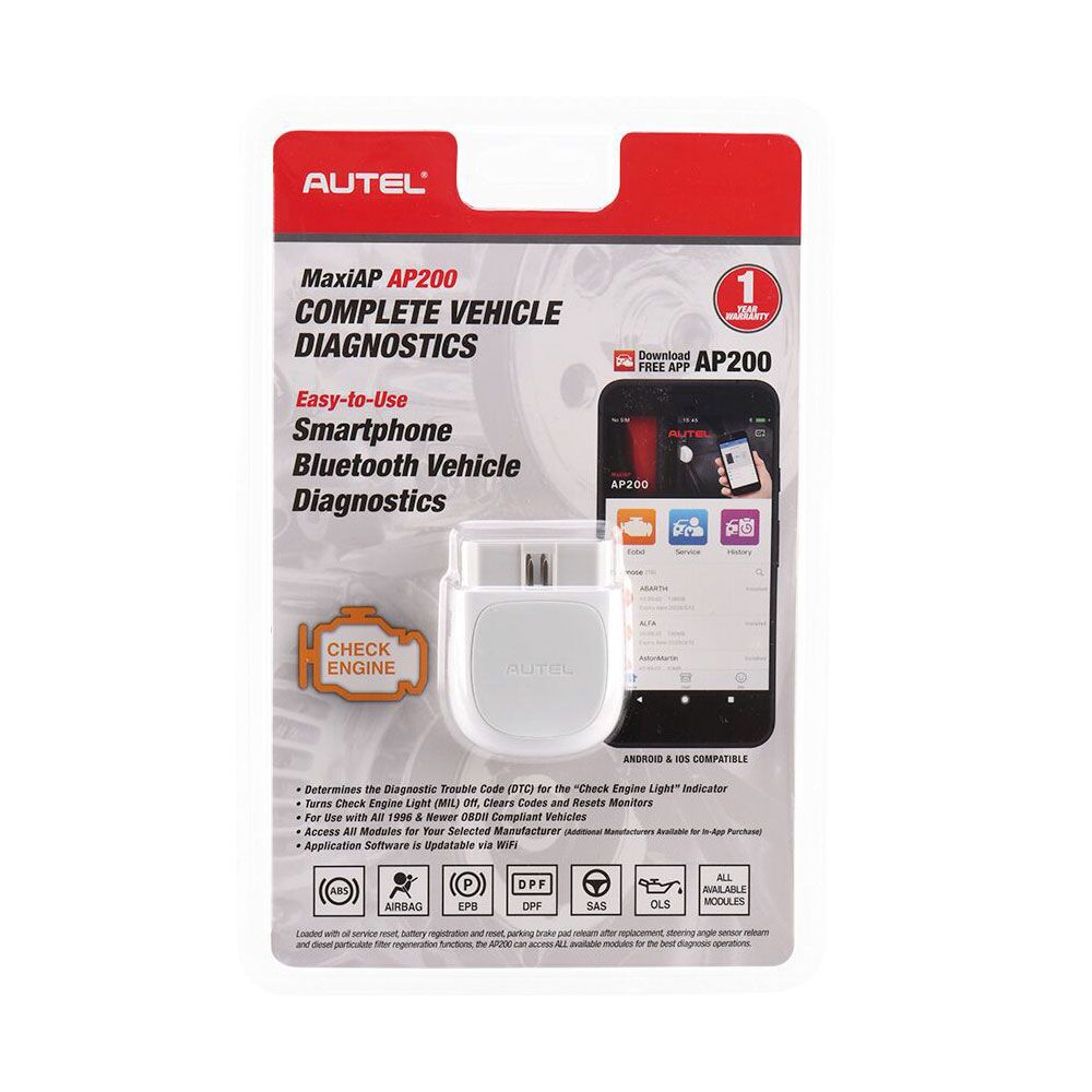 Autol maxiap AP2000 Bluetooth OBD2 Reader with full System diagnostics autovin TPMS immo Home diyers Easy mk808