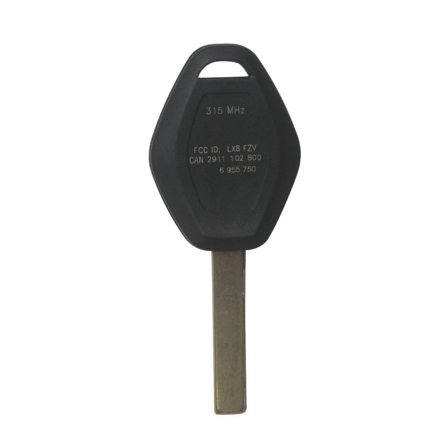 Key boîtier 3 button 2 rail (back and text 315mhz) for BMW 5pcs / plud