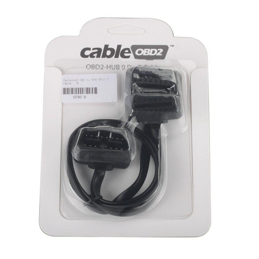 Câble 9pin t de moyeu callbobd2 - obd pour elm327 / adlogbod2 / audiobd2 / ecoobd2 / GPS / matériel de navigation
