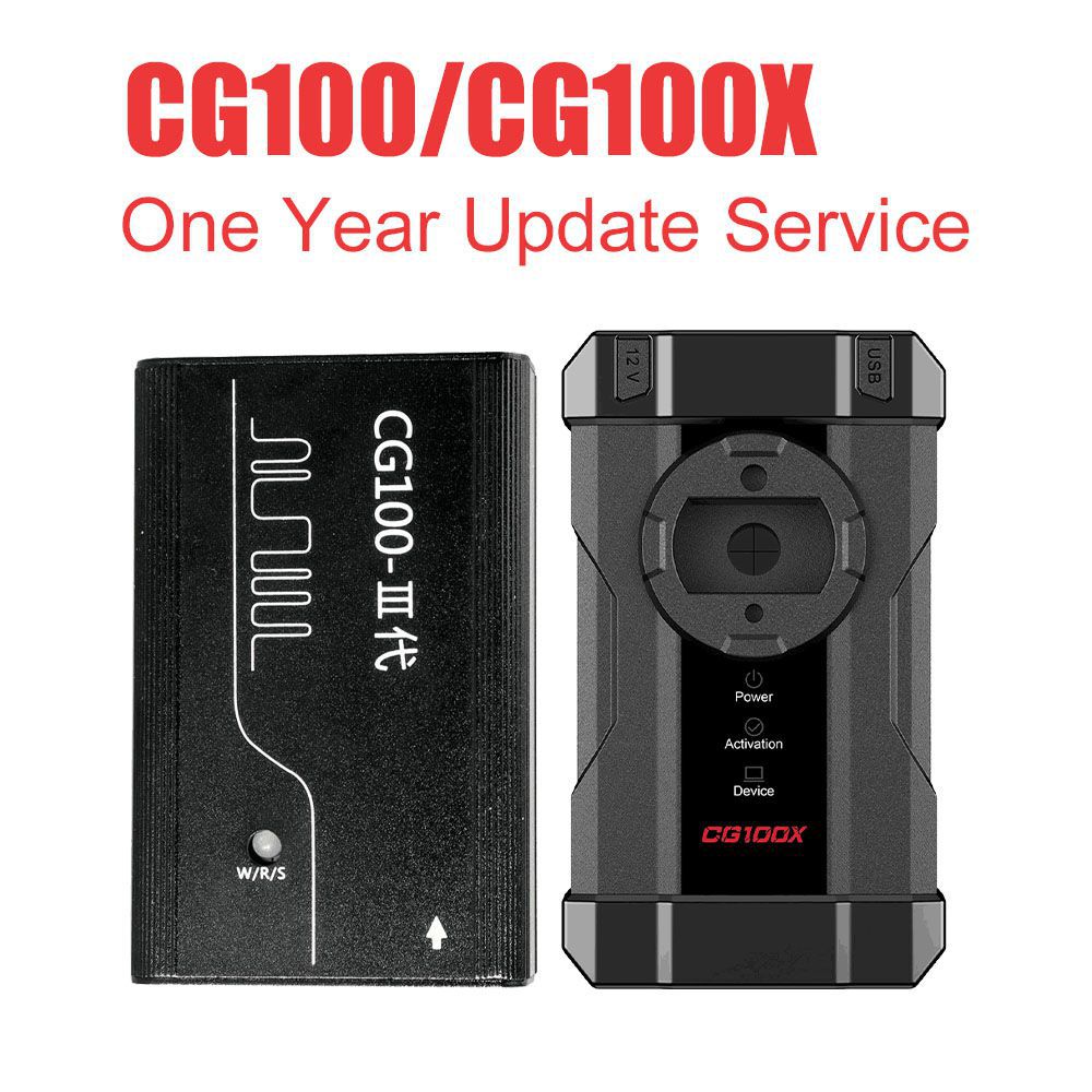 Cg100 cg100x Airbag Reset Tool Service de mise à jour d'un an (sur commande uniquement)