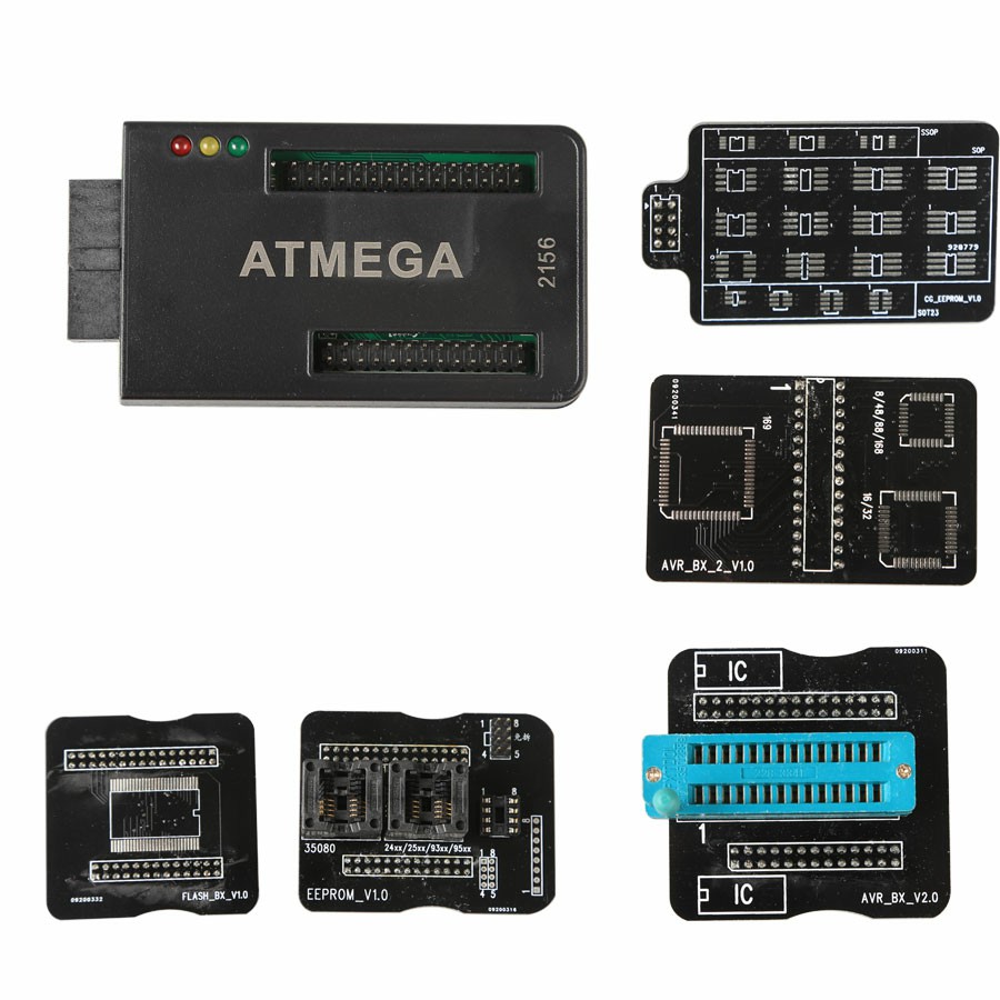 Adaptateur cg100 atgega pour un dispositif de récupération de coussin gonflable cg100 prog III comprenant 35080 EEPROM et 8 pin