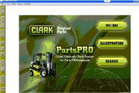 Clark Forklift (parpropus) Catalogue de pièces électroniques
