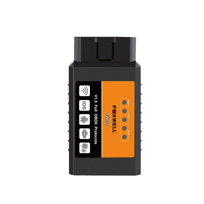Fxwell fw601 General OBD2 wifi elm327 V 1.5 scanners pour Android et iPhone iOS Automated obdid Tools obd - 2 ODB II Elm 327 V1.5 Wi - fi odb2
