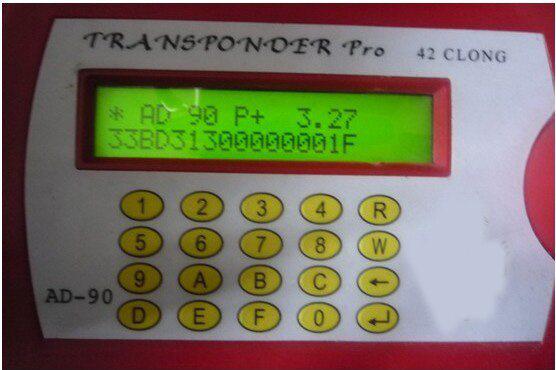Acd90 Transponder Key Software Display New
