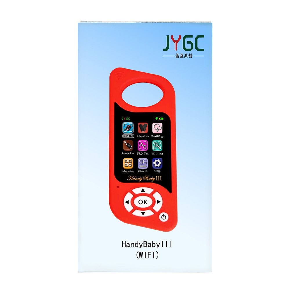 JMD Handy Baby 3 main voiture clé copieur programmateur de clé automatique handybaby pour 4D / 46 / 48 / G / King / Red Chip copy G / 96bit 48 puces