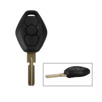 Key boîtier 3 button 4 rail (back and text 43392mhz) for BMW 10pcs / plud