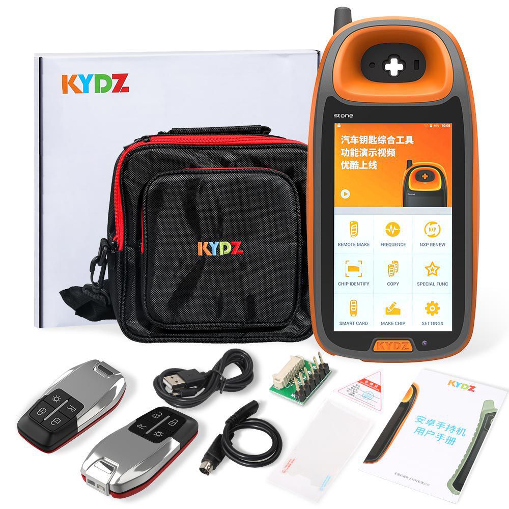Kydz programmeur de clé intelligente Android supporte manuellement la mise à jour de fréquences d 'essai à distance pour générer une carte à puce d' identification