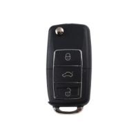 Lancement lk3 - volwg - 01 LK - Volkswagen Smart Key (trois boutons pliants - noir) 5pcs / lot