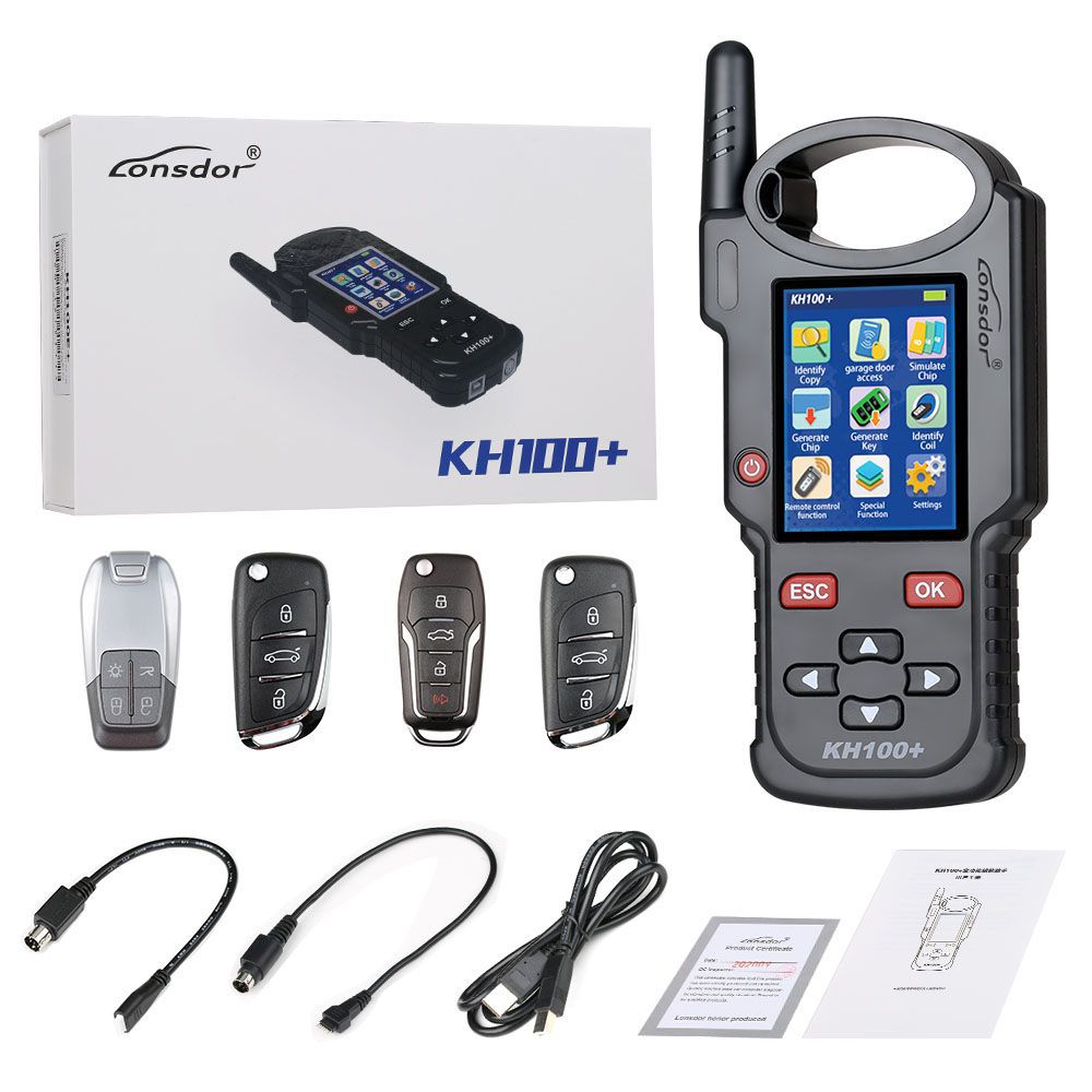 Lonsdor kh100 + remote key program latest handheld device Update kh100