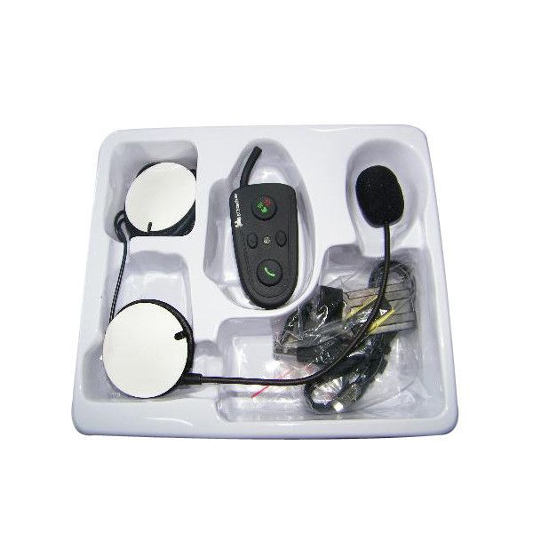 Casque de moto casque talkie - walkie Bluetooth handsfree Kit 100m