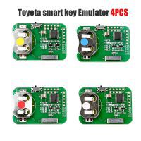 4 simulateurs de clés intelligentes obdstar Toyota pour les programmeurs de clés x300 DP / x300 DP plus