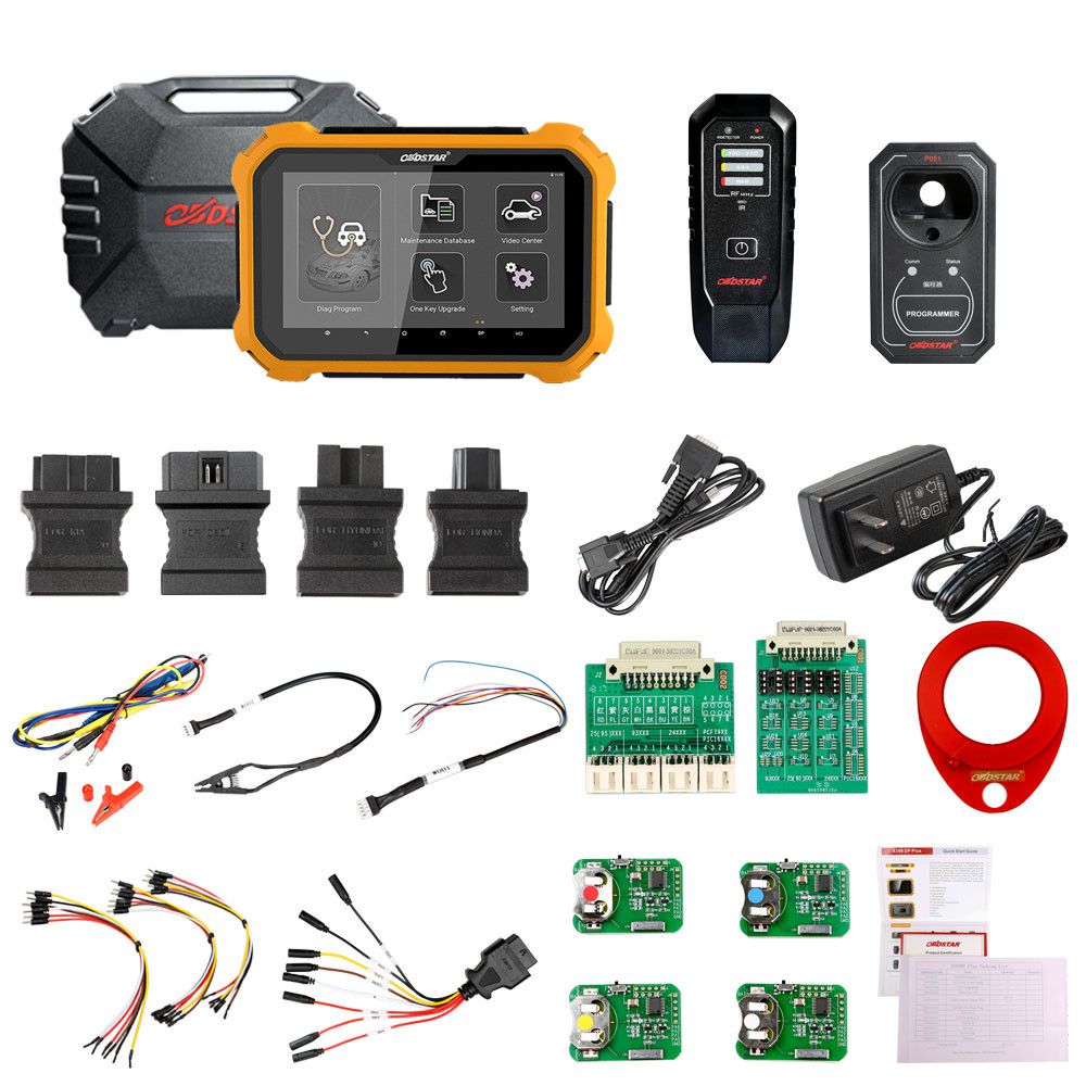 Abstar x300 DP + x300 pad2 C Packaging Complete Edition 8 pouces PC support ECU Programming and Toyota Intelligent Key