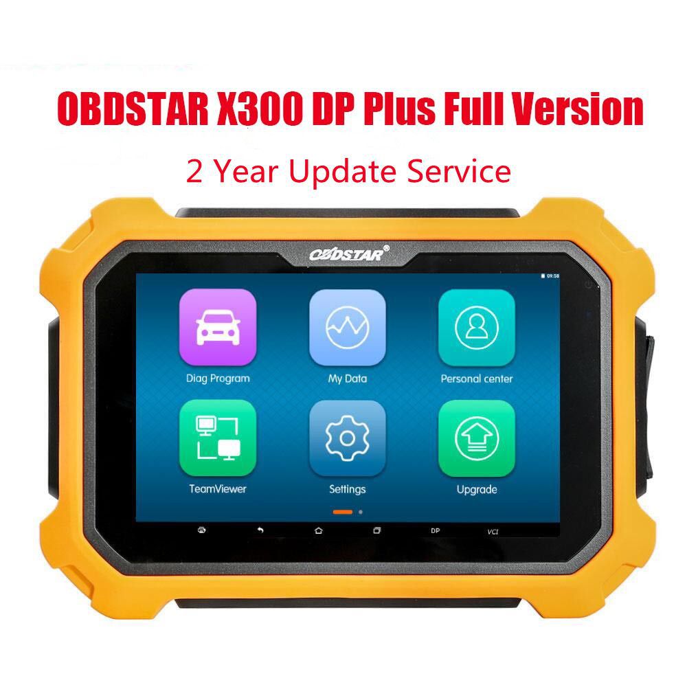 Obdstar x300 DP plus c version Pack complet 2 ans de service de mise à jour
