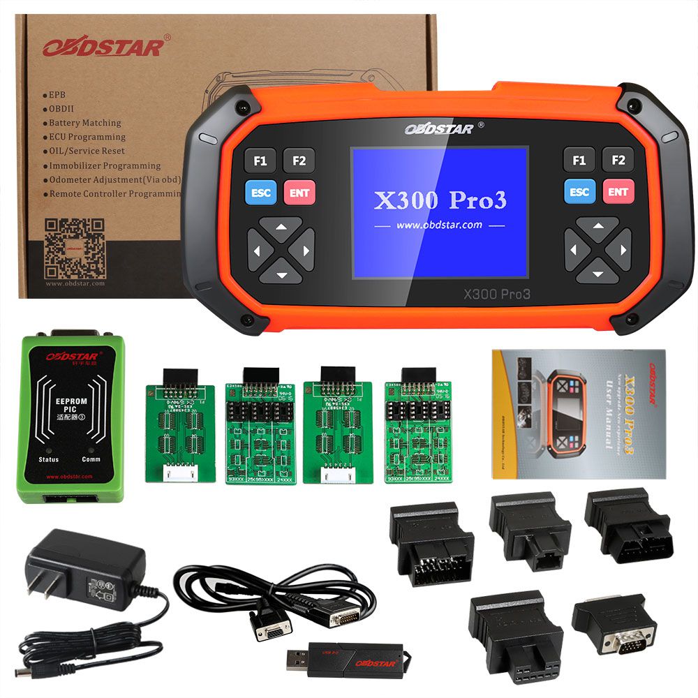 Obstar - x300 pro3 keyboard and fixer + Current Regulation + EEPROM / PIC + obdi