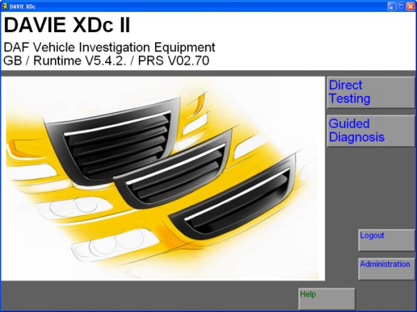 Original DAF VCI - 560 Kit Software 1