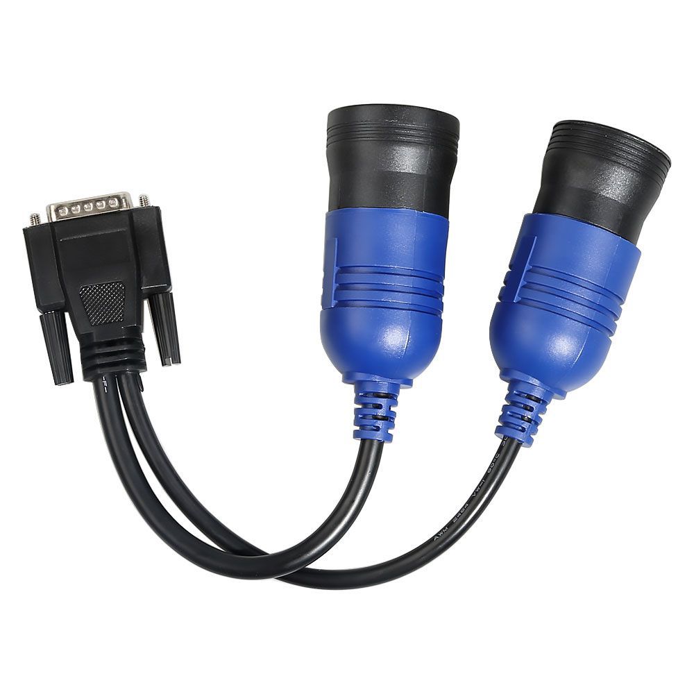9 et 6 aiguilles duutscj1708 + j1939 adaptateur de câble pour les liaisons xbus - USB de camions diesel et vxscan - V90