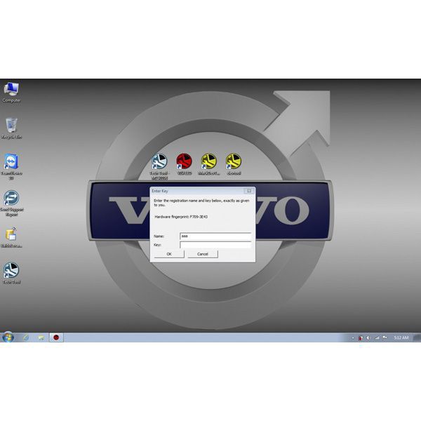 Ptt2.03.20 Volvo 88890300 vocom préformés dans un lecteur flash 16gb USB