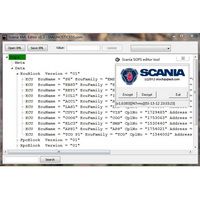 Scania SopS file encryption / Decryption (Editor) V1.0003