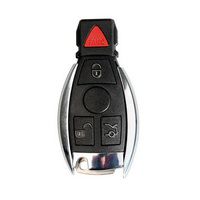 Le bouton 4 de l 'enveloppe de clé intelligente et la Mercedes - Benz en plastique pour l' assemblage vvdi, c 'est 5 PCS / plud.