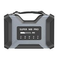 SUPER MB PRO M6 Wireless Star Diagnosis Tool with Multiplexer + Lan Cable + Main Test Cable