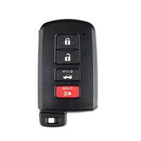 Xhorse vvdi Toyota XM Smart Key Case 1742 avec 3 + 1 boutons 5pcs / lot