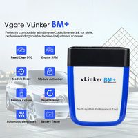 Vgate vlinker BM elm327 OBD2 scanner pour BMW scanner wifi obd 2 Automotive Diagnostic tool bimercode Bluetooth compatible Elm 327 V 1 5