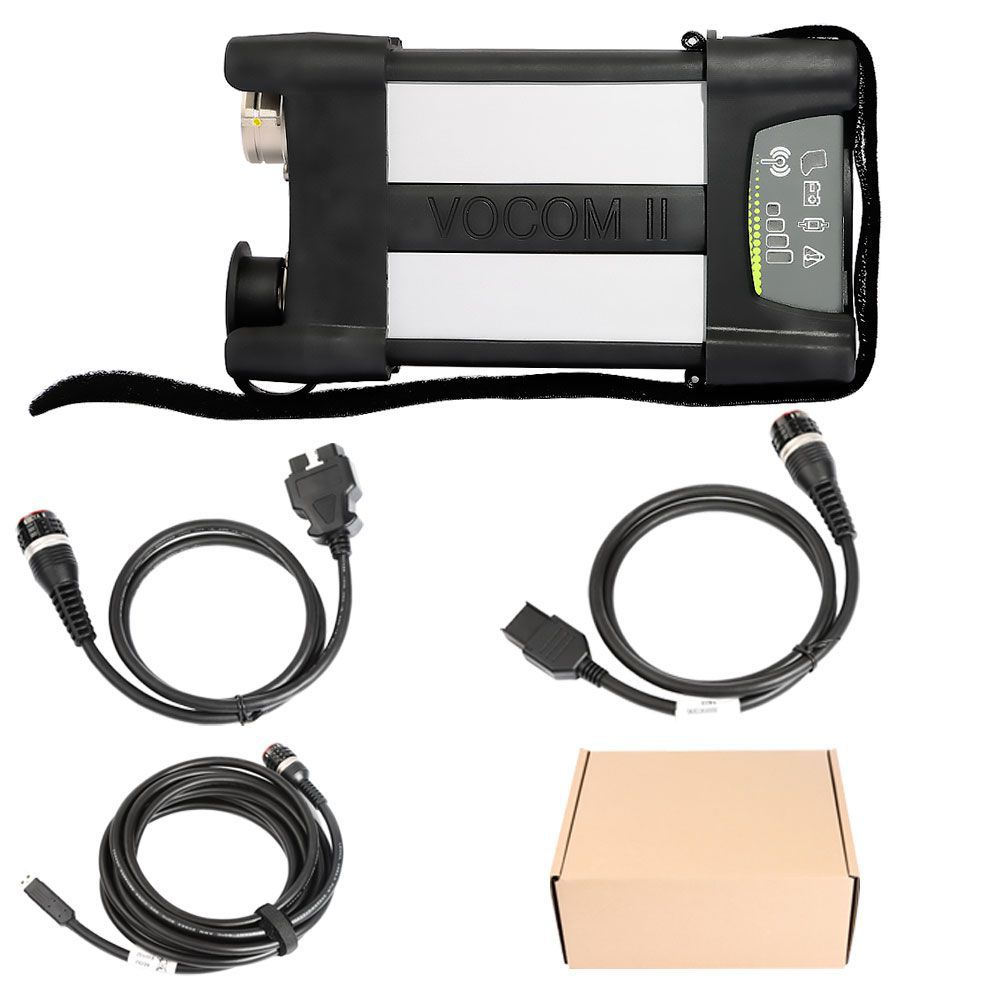 Original Volvo vocom II 88894000 excavatrice Heavy Duty Truck Diagnostic Scanner with Lenovo t410 Notebook, ready to use