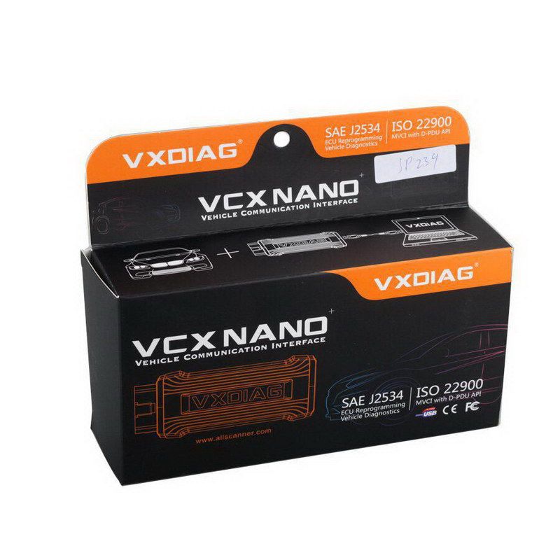 Vxdiag vcx nanomètres pour un outil de diagnostic d 'automobile Ford USB obd II OBD2 2 programmé pour un scanner de Mazda IDS v112 Ecu