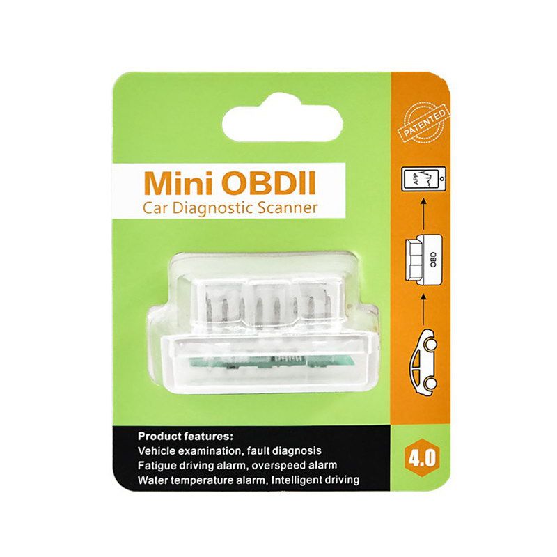 White MINI OBD2 V4.0 Newest ELM327 OBDII OBD2 EOBD Code Scanner for iOS/ Android/ Windows Car Diagnostic Interface