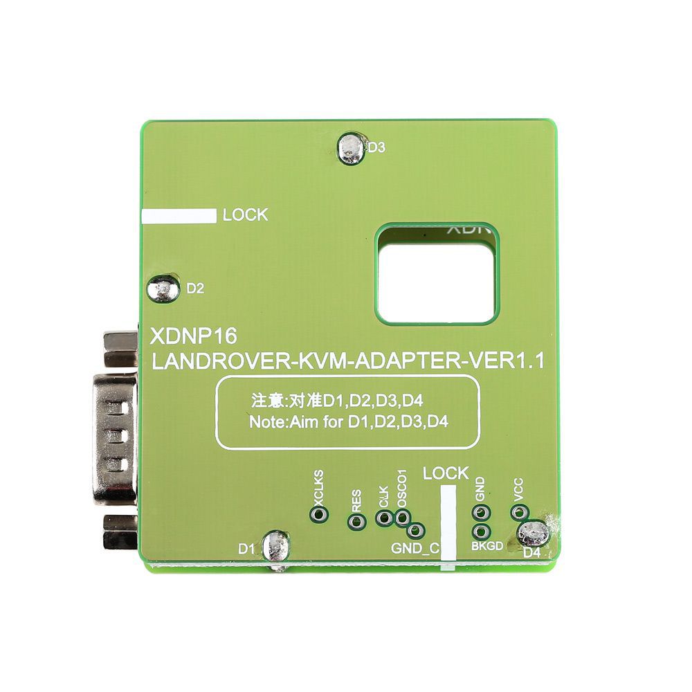 Le kit KVM Landrover adaptateur xhorse xdnpp16 sans soudure fonctionne avec vvdi prog / mini prog et Key Tool Plus