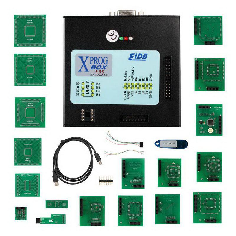 Xprom - M V5.55 xprog m utilise l 'USB pour chiffrer les chiens, en particulier les BMW cas4, pour faciliter l' installation.