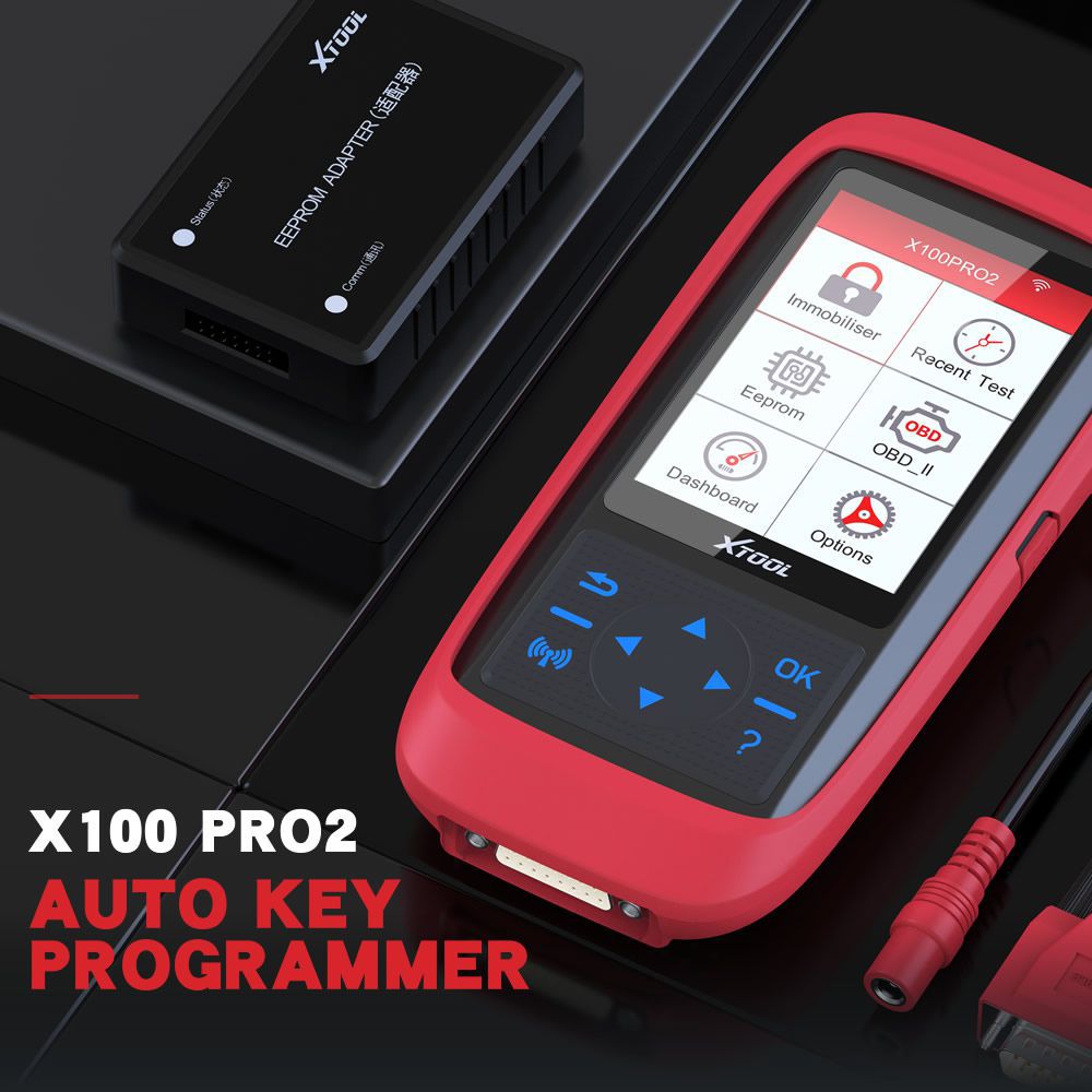 Xprotex100 pro2 programmation de clé automatique avec adaptateur EPROM