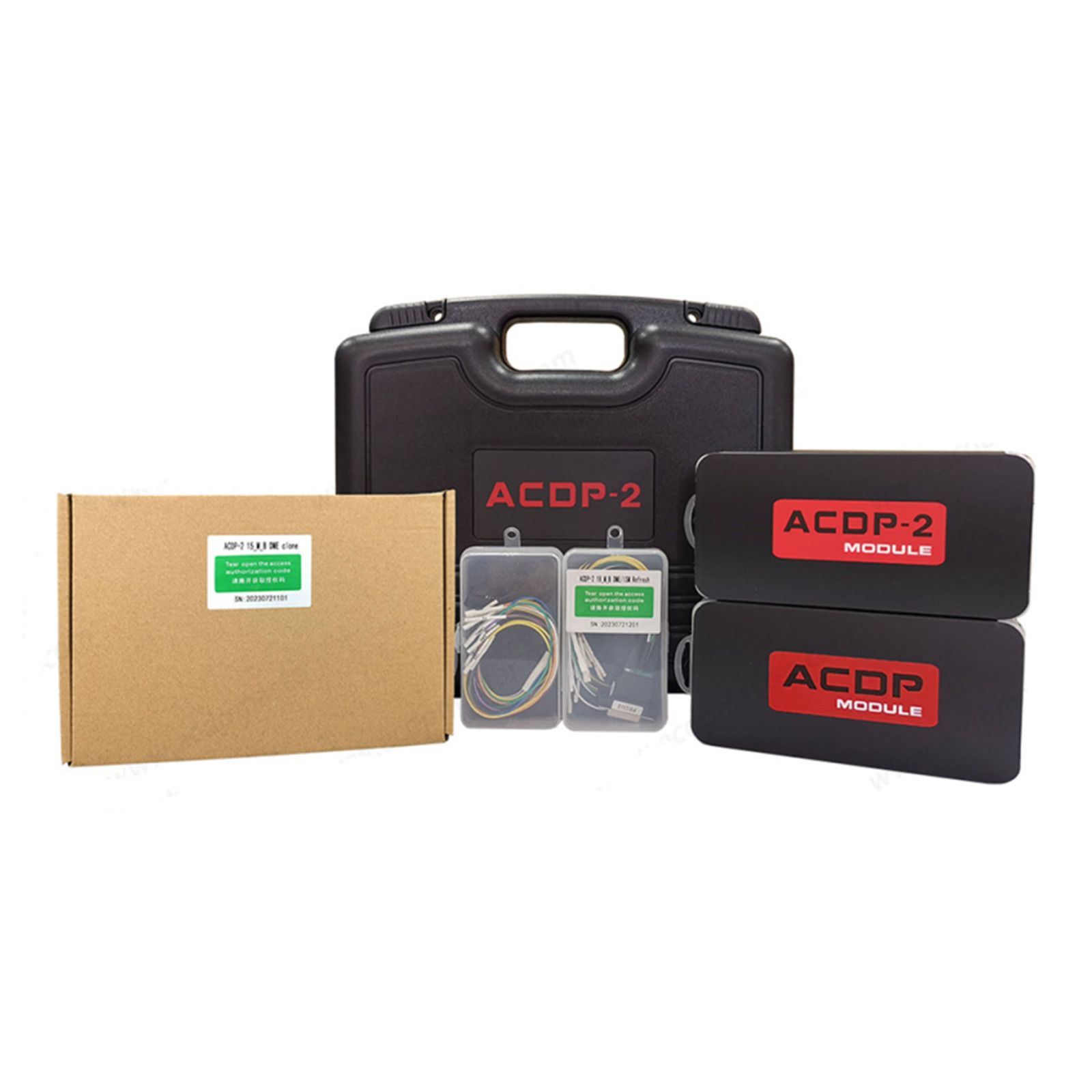 Yanhua Mini ACDP-2 pour Mercedes-Benz Package avec Module 15/16/18/19 et Pcan2 Cable Support Transmission Clone/Refresh DMW/ISM Refresh