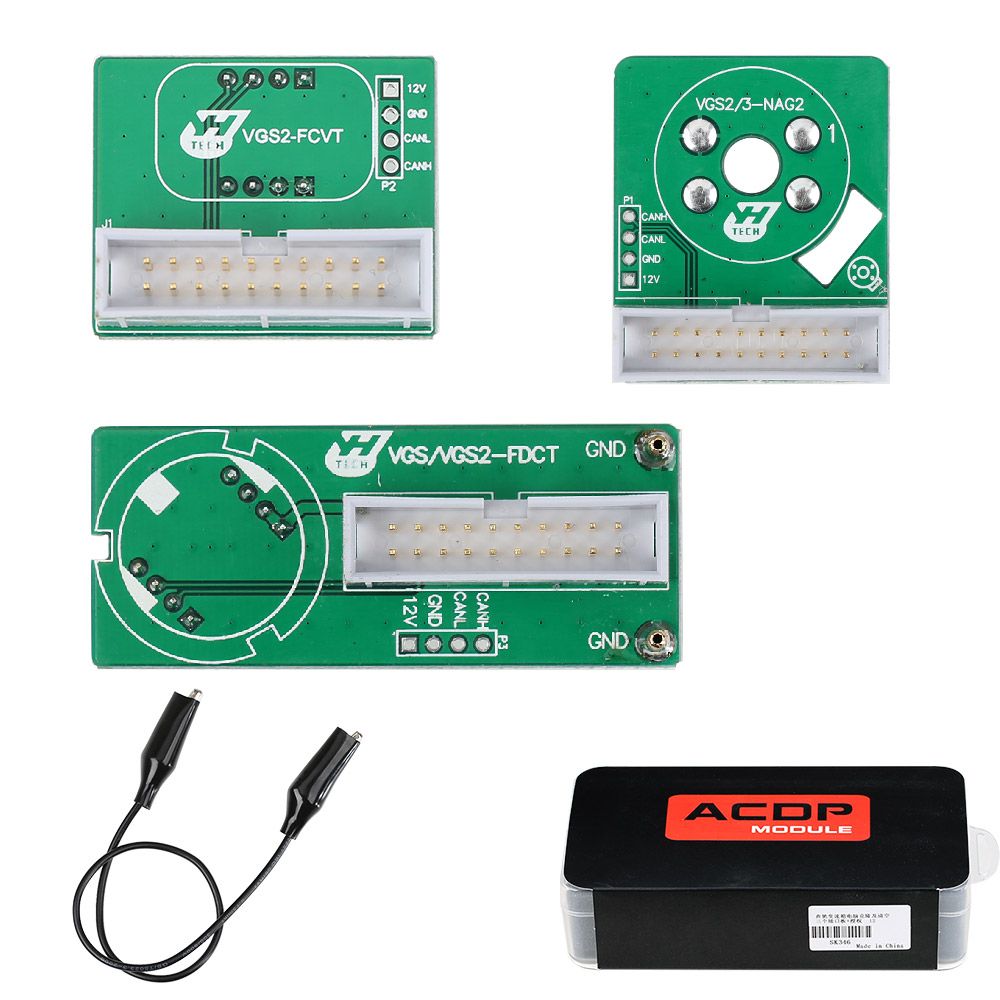 Yanhua Mini ACDP-2 pour Mercedes-Benz Package avec Module 15/16/18/19 et Pcan2 Cable Support Transmission Clone/Refresh DMW/ISM Refresh