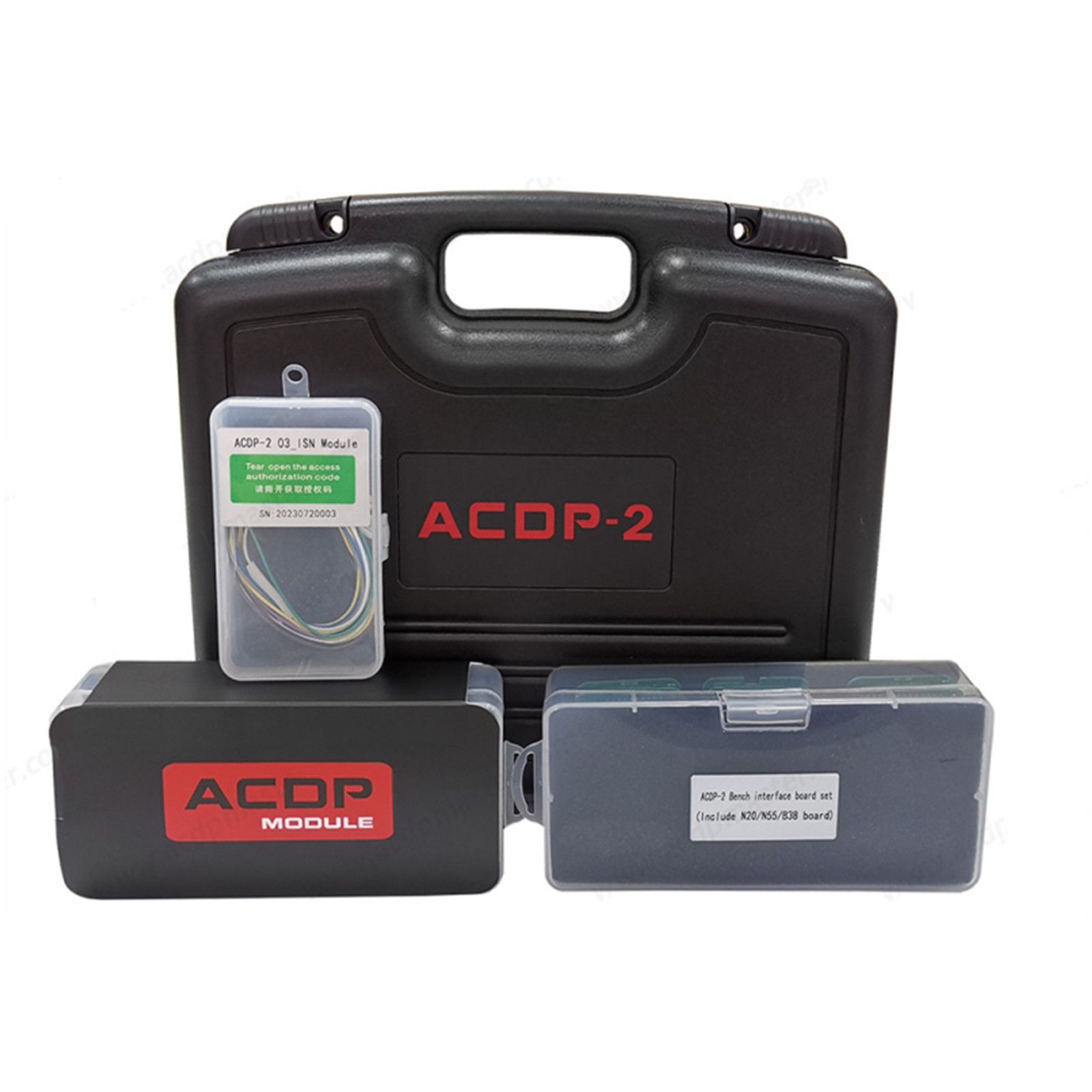 Yanhua Mini ACDP-2 BMW CAS Package avec Module1 CAS Module et Module3 ISN Module et N20/N55/B38 Banque Interface Board