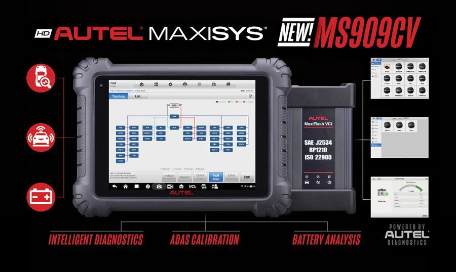 Autel maxisys ms909cv Function