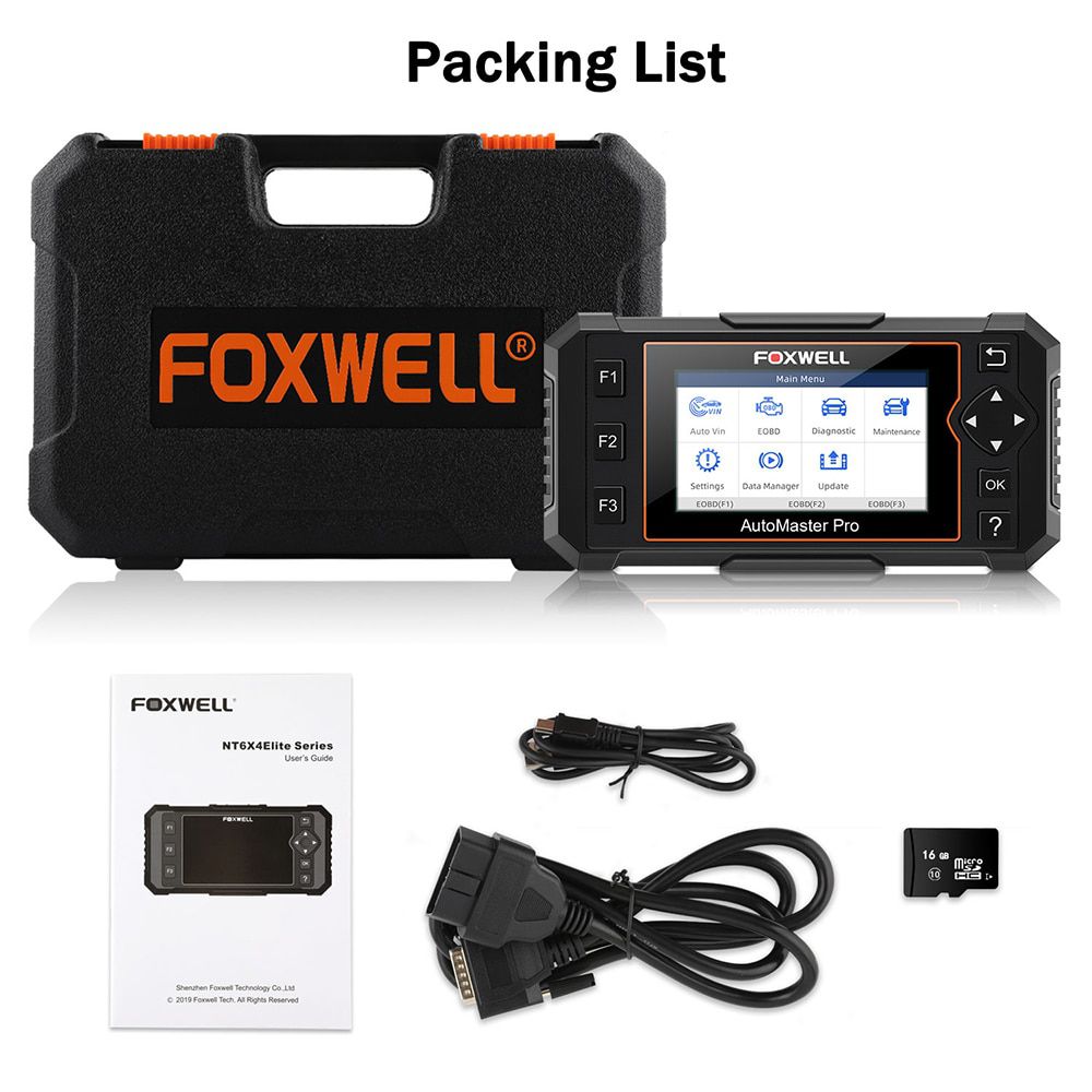 Foxwell nt614 Elite OBD2 scanner de diagnostic