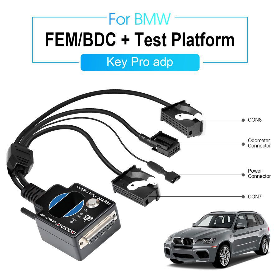 Plate - forme d'essai goldiag pour BMW FEM / BDC