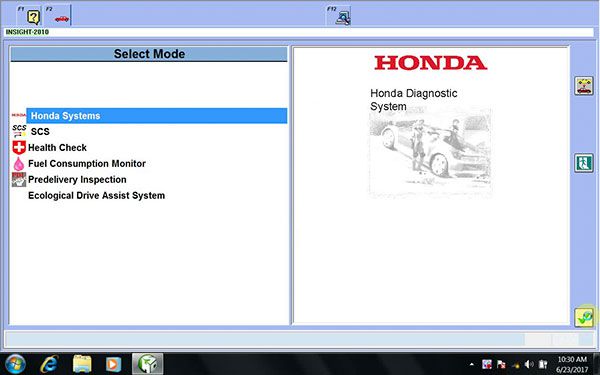 Système de diagnostic HDS HIM pour Honda