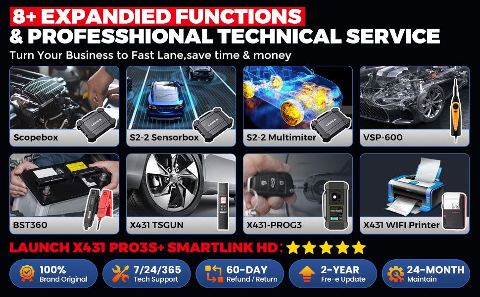 2025 Lancement X431 PRO3S+ SmartLink HD