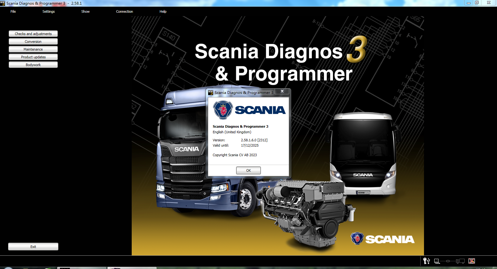 Scania Diagnos et Programmateur 3 2.44.1
