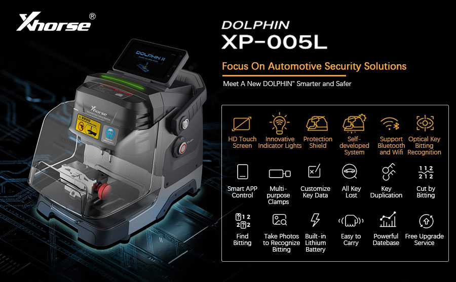 Xhorse Dolphin II XP - 005l xp005l clé portative automatique 