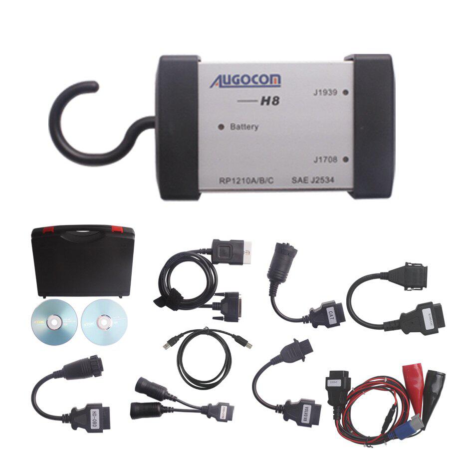 Augocom H8 camion diagnostics Tool PC portable to Vehicle interface Increasing Flexibility