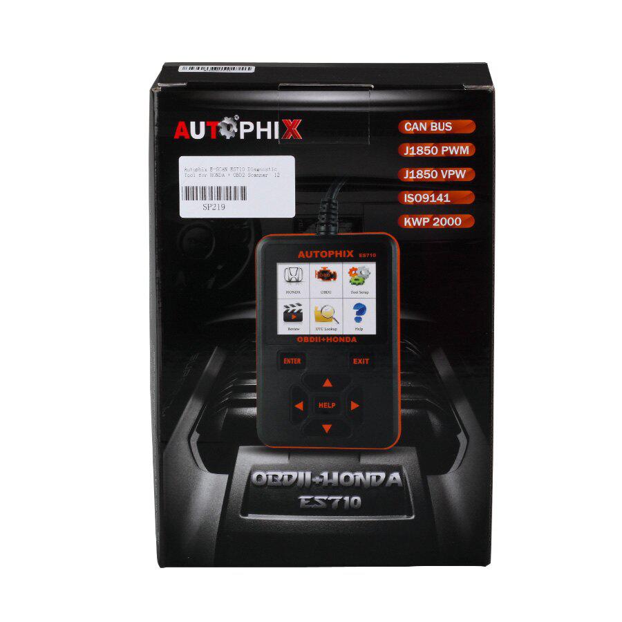 Outil de diagnostic es710 à balayage automatique pour scanneur Honda + OBD2