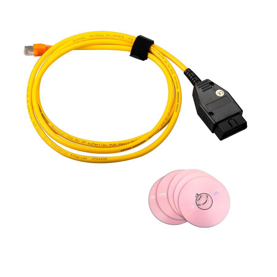 BMW ENET (Ethernet to obd) Interface Cable e System ICOM Code Series F