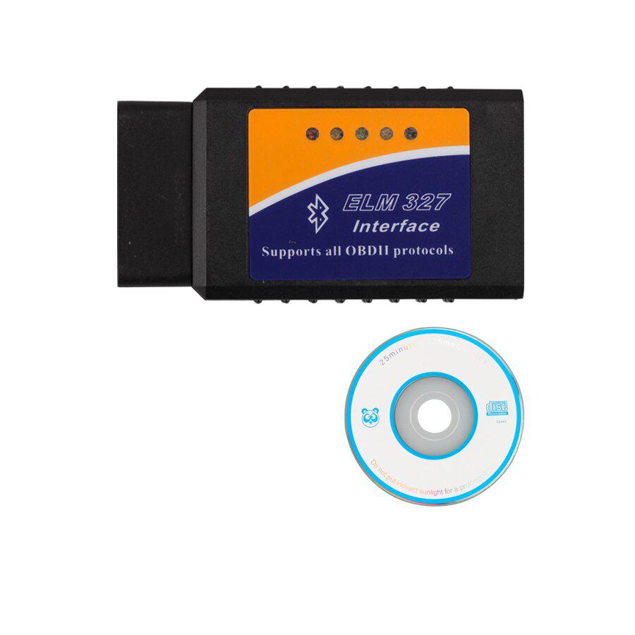 Elm327 Bluetooth Software OBD2 can bus scanner Tool Software V2.1